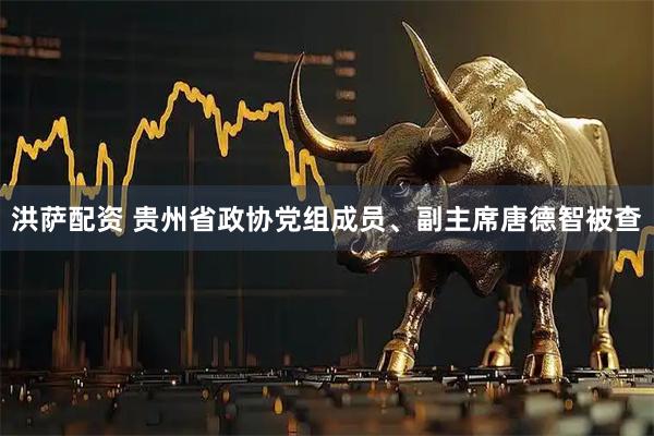 洪萨配资 贵州省政协党组成员、副主席唐德智被查